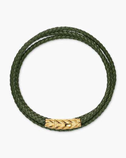 GREEN LEATHER