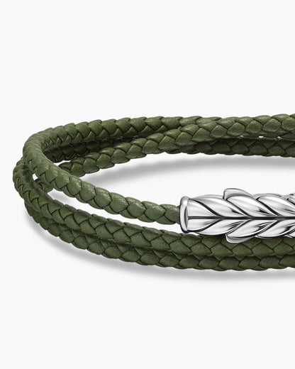 GREEN LEATHER