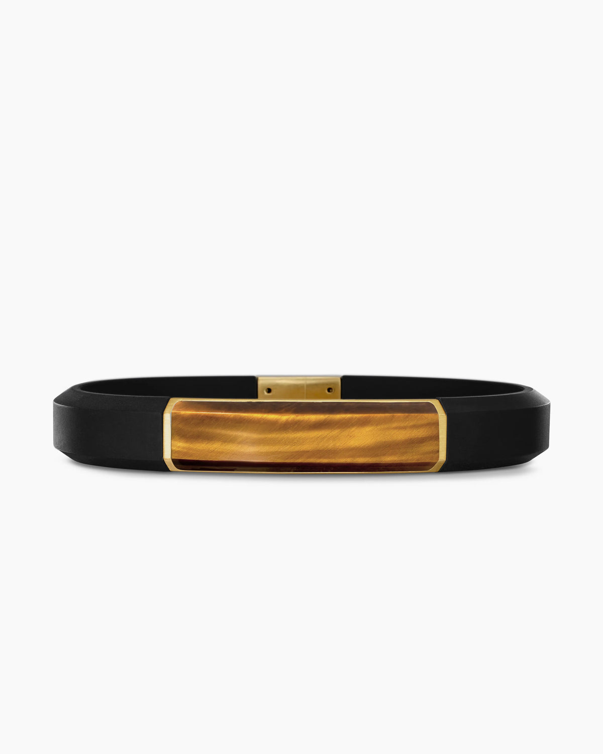 TIGER EYE / BLACK RUBBER
