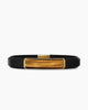 TIGER EYE / BLACK RUBBER